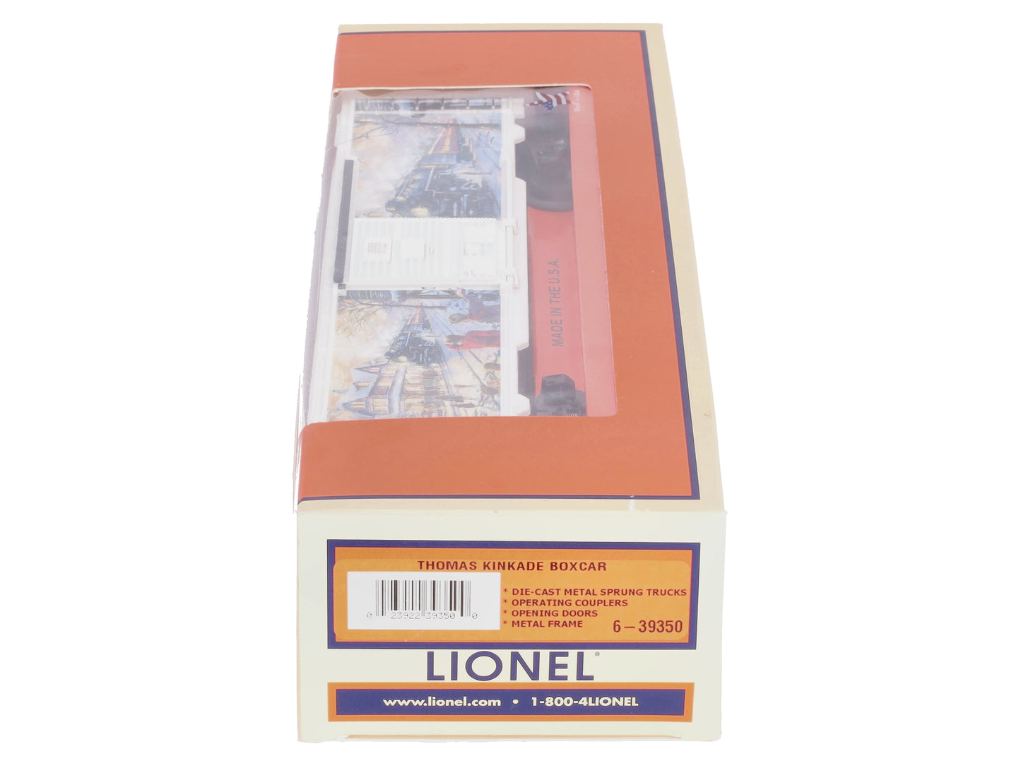 Lionel 6-39350 O Thomas Kinkade All Aboard Christmas Boxcar LN/Box