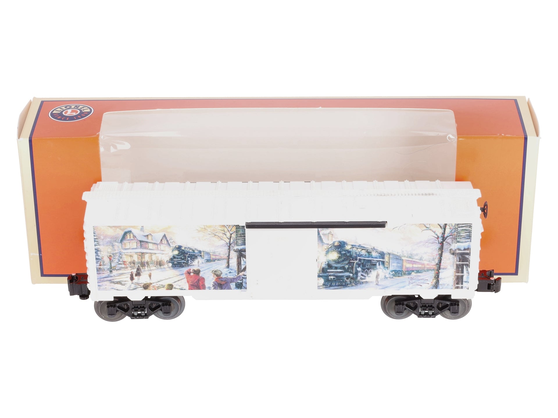 Lionel 6-39350 O Thomas Kinkade All Aboard Christmas Boxcar LN/Box