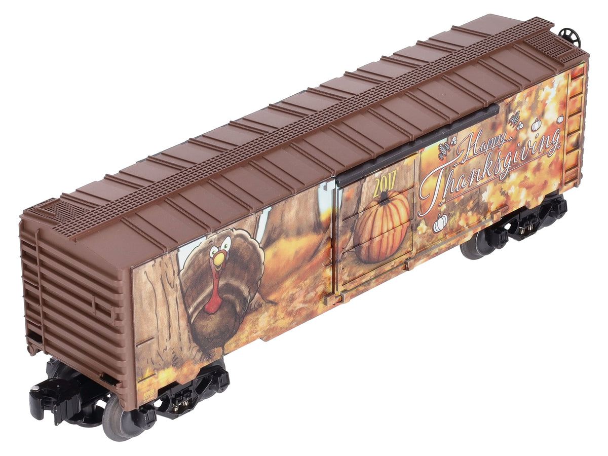 Lionel 6-83800 O Gauge Happy Thanksgiving 2017 Boxcar LN/Box