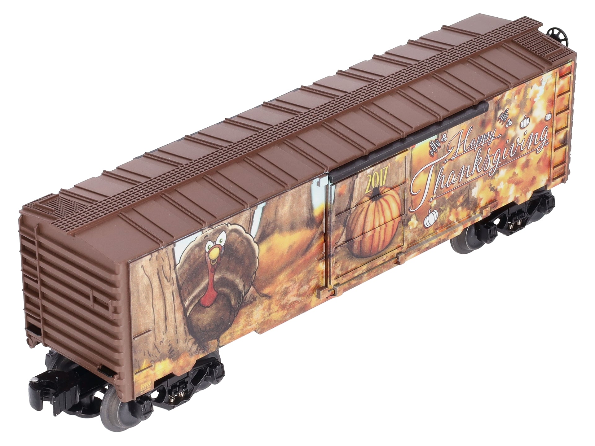 Lionel 6-83800 O Gauge Happy Thanksgiving 2017 Boxcar