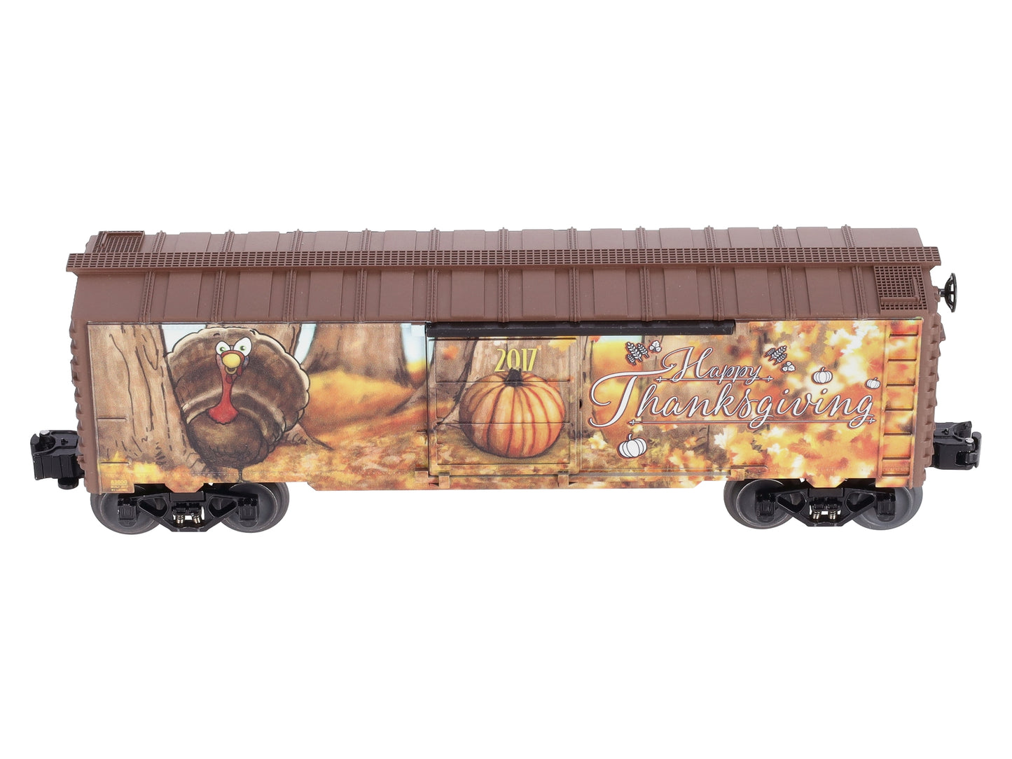 Lionel 6-83800 O Gauge Happy Thanksgiving 2017 Boxcar