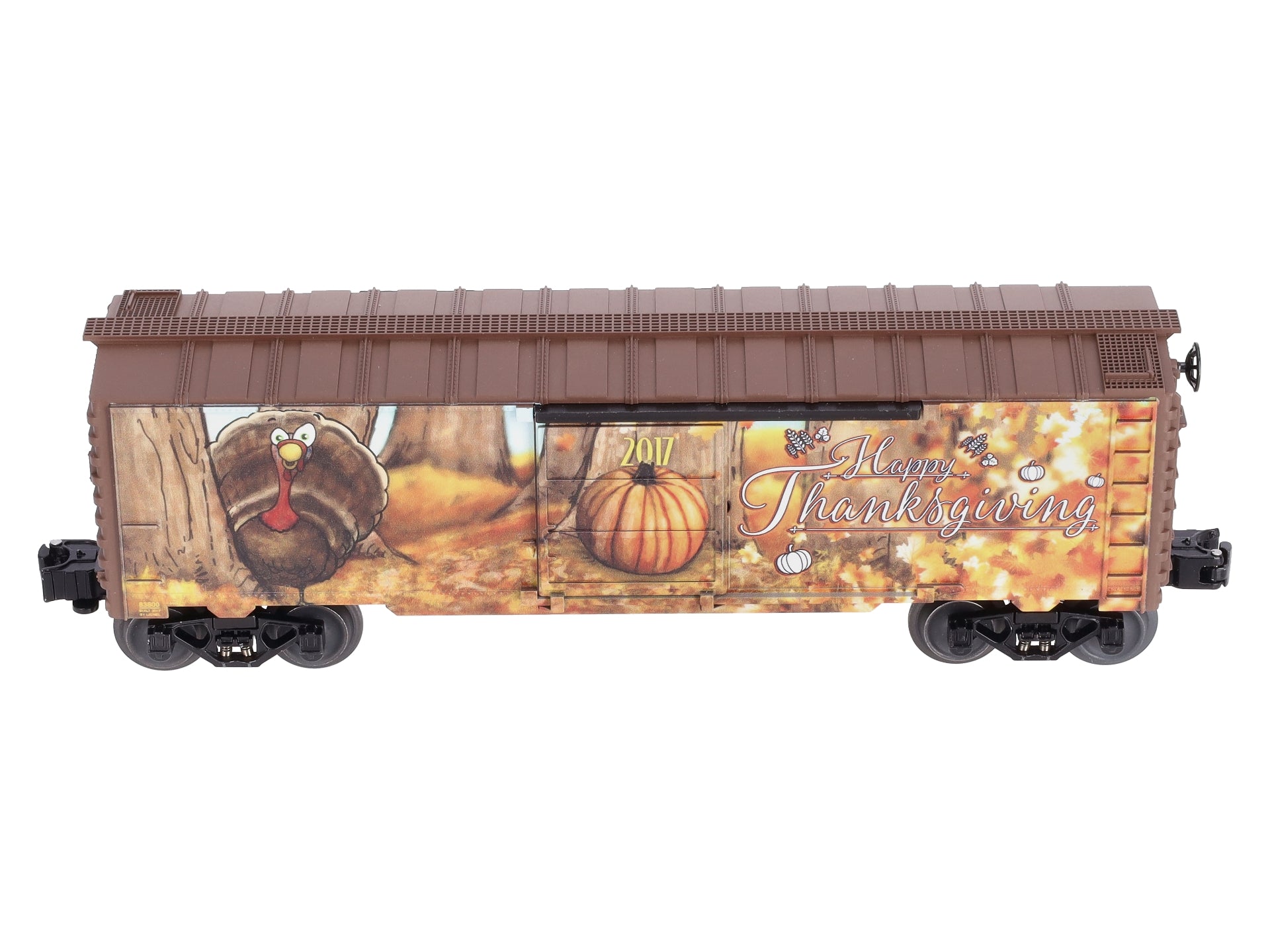 Lionel 6-83800 O Gauge Happy Thanksgiving 2017 Boxcar