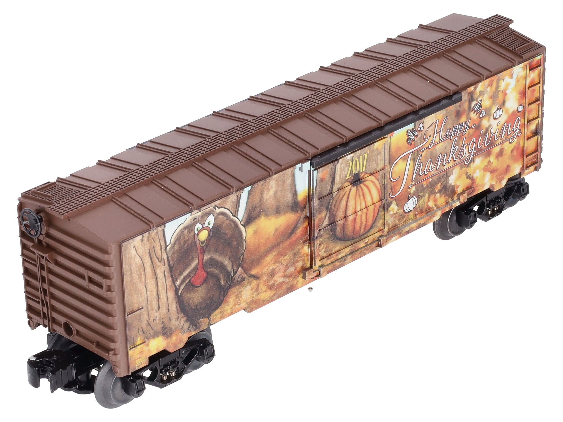 Lionel 6-83800 O Gauge Happy Thanksgiving 2017 Boxcar