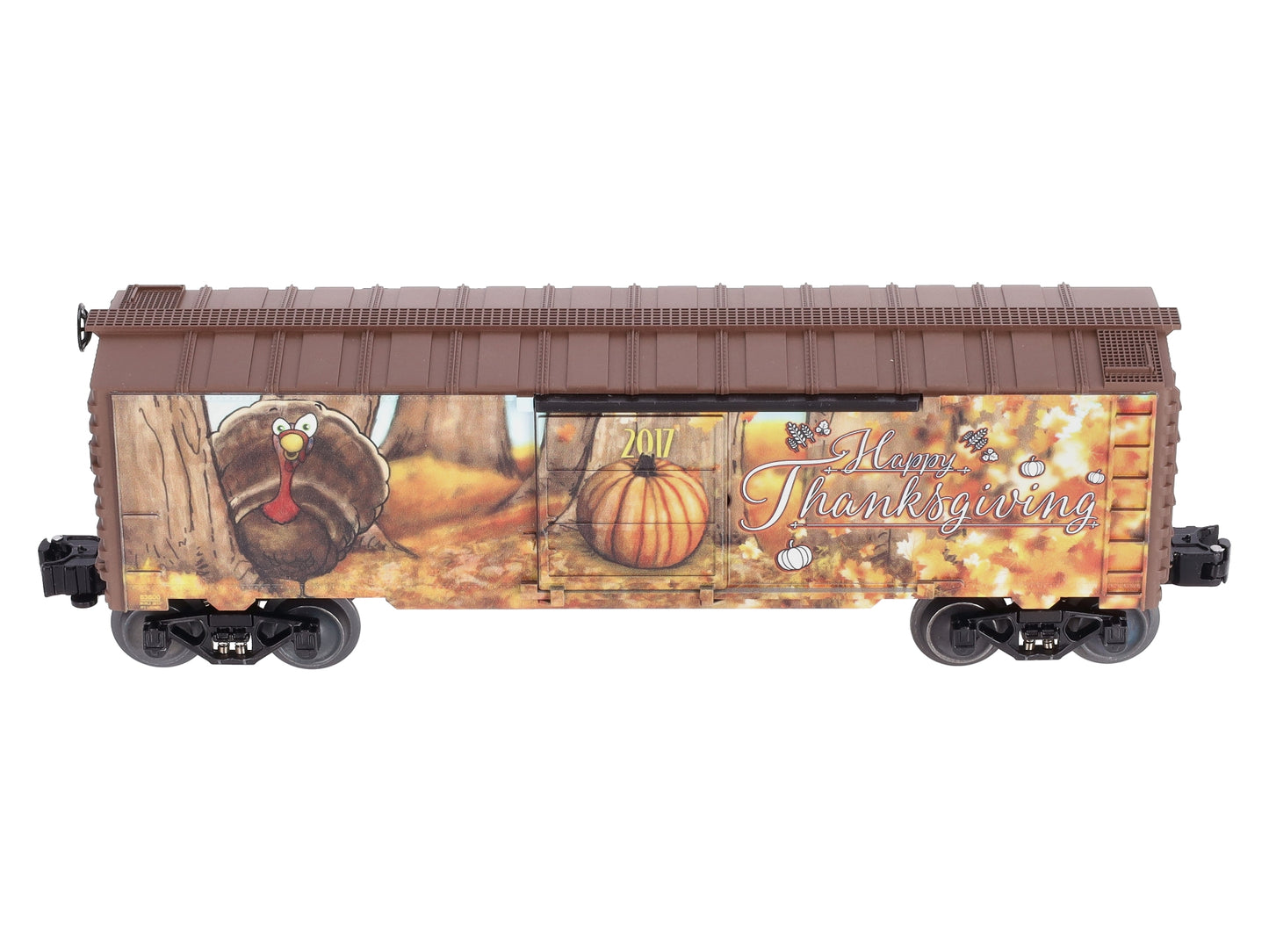 Lionel 6-83800 O Gauge Happy Thanksgiving 2017 Boxcar