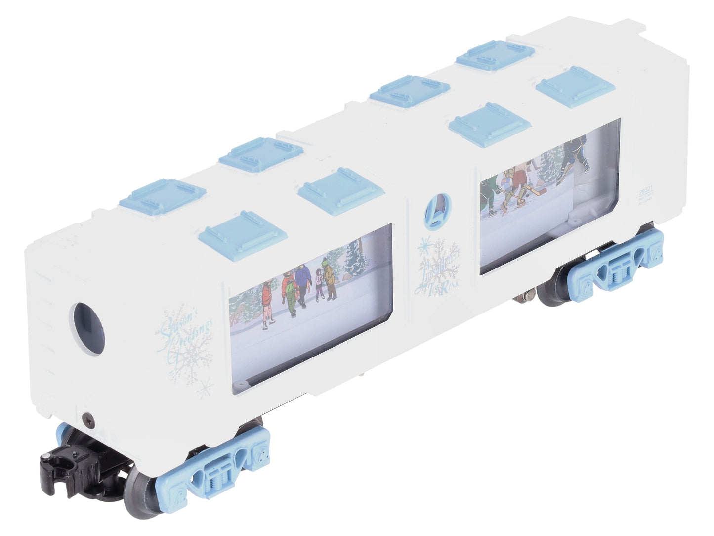 Lionel 6-29321 O Gauge Lionelville Ice Skating Aquarium Car LN/Box