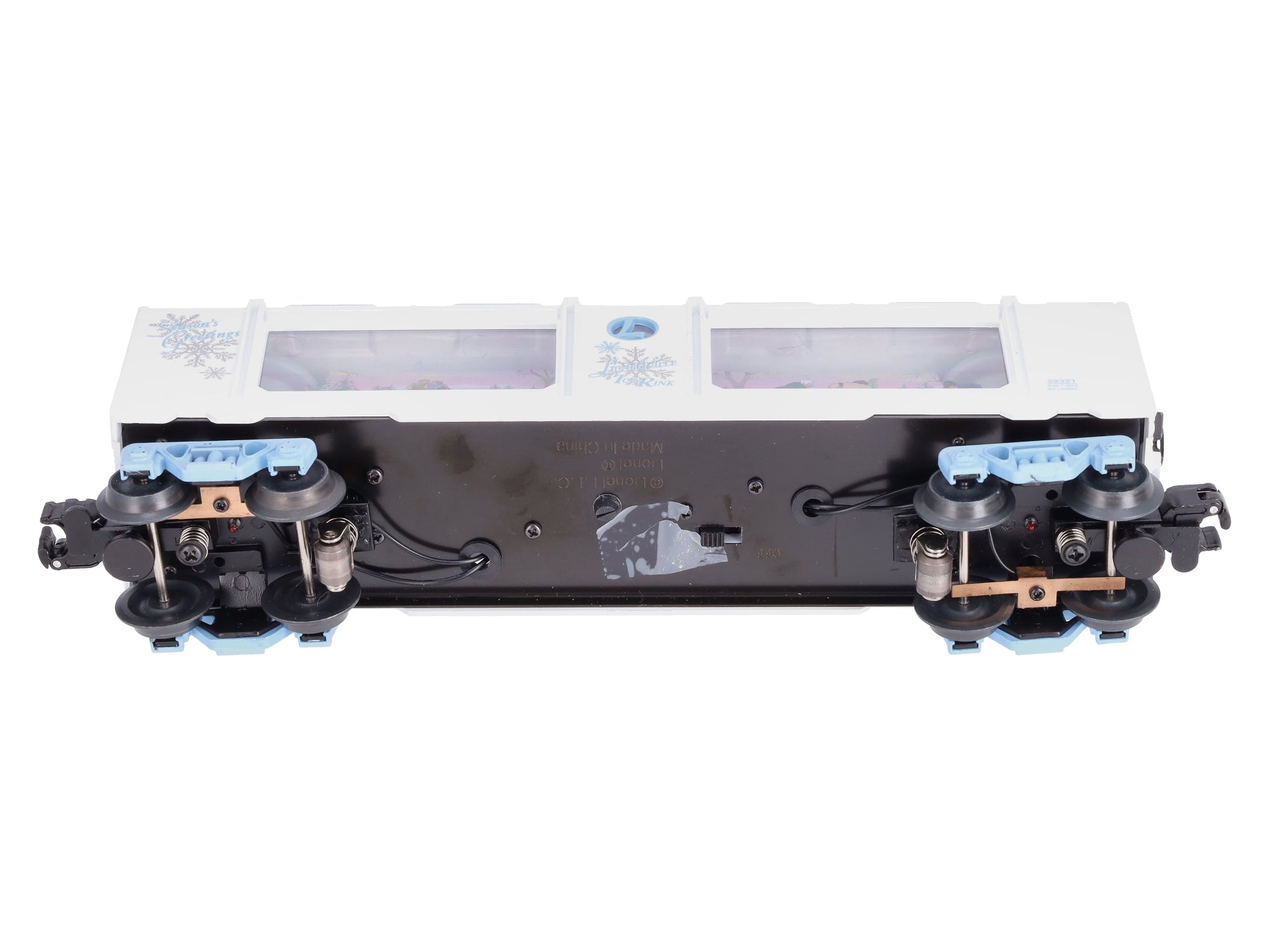 Lionel 6-29321 O Gauge Lionelville Ice Skating Aquarium Car LN/Box