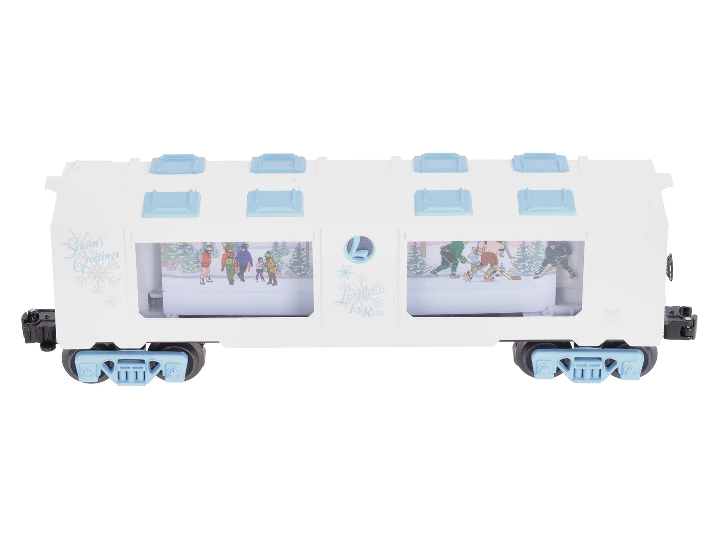 Lionel 6-29321 O Gauge Lionelville Ice Skating Aquarium Car LN/Box