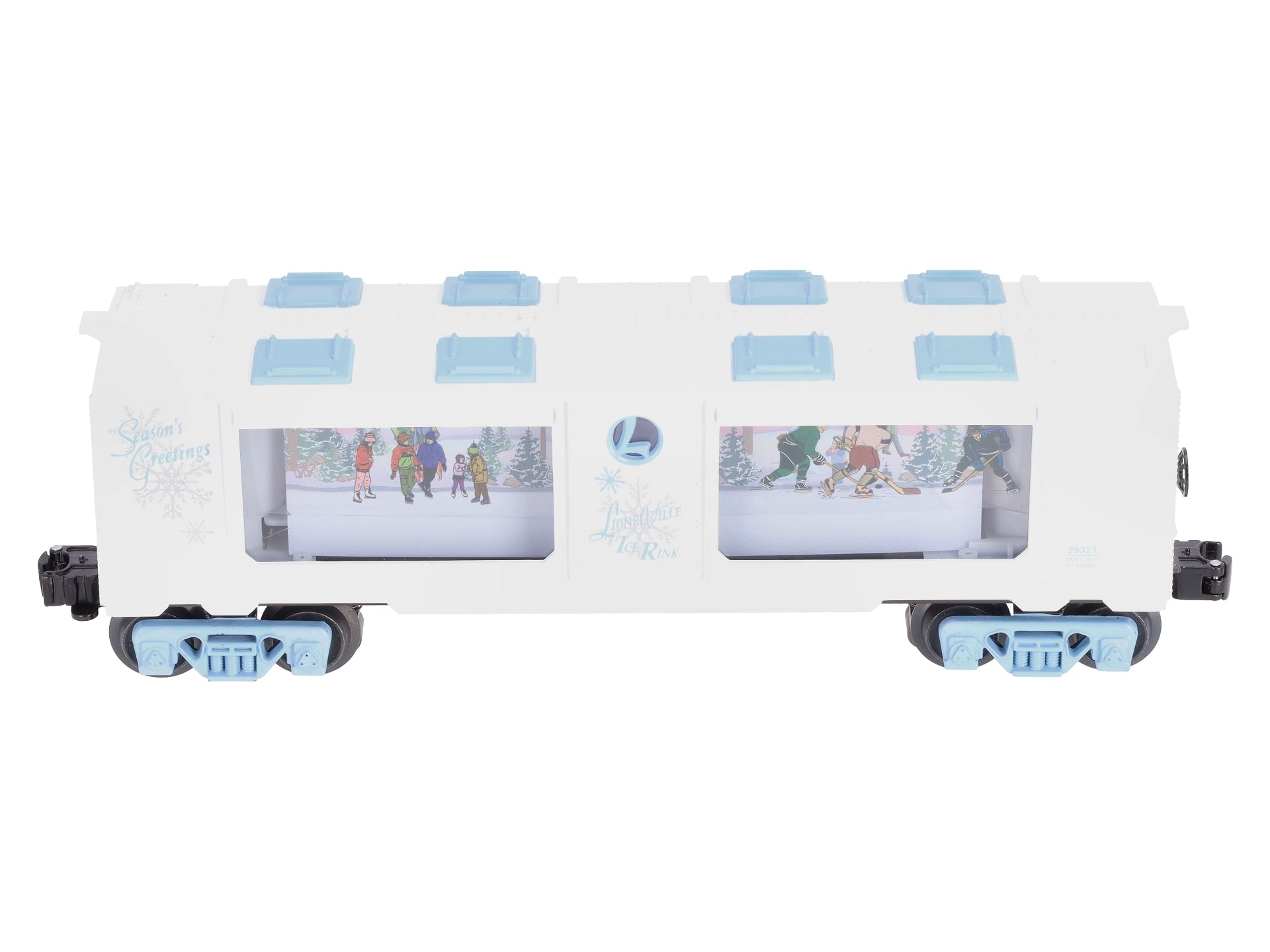Lionel 6-29321 O Gauge Lionelville Ice Skating Aquarium Car LN/Box