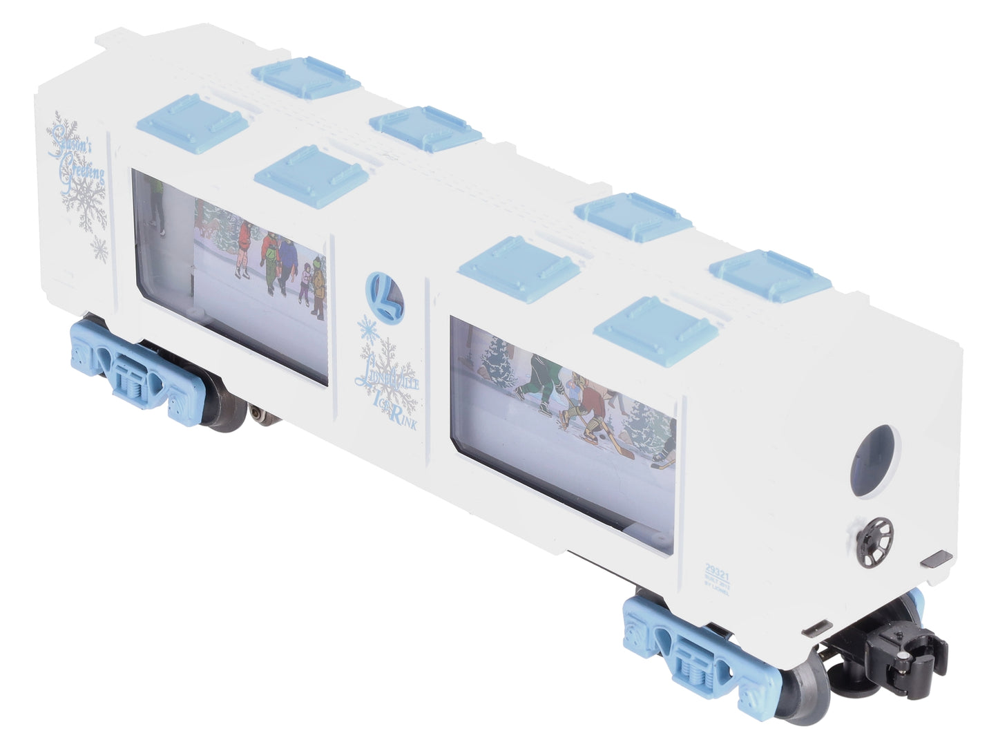Lionel 6-29321 O Gauge Lionelville Ice Skating Aquarium Car LN/Box
