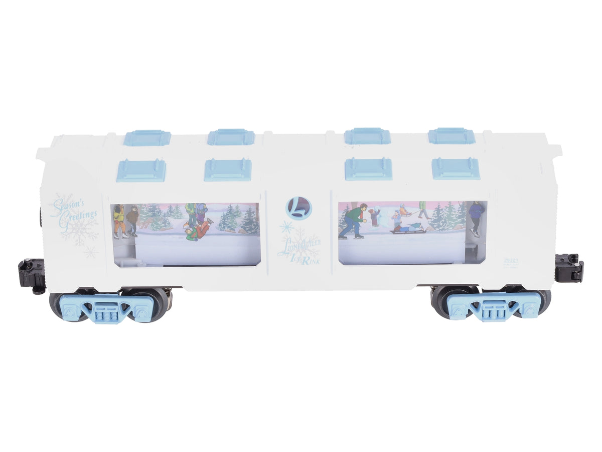Lionel 6-29321 O Gauge Lionelville Ice Skating Aquarium Car LN/Box