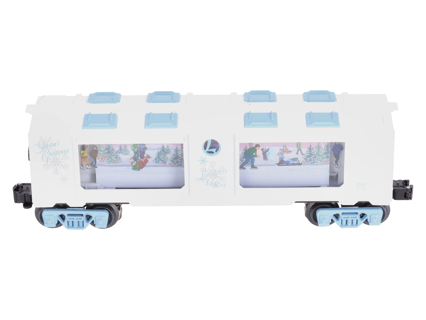 Lionel 6-29321 O Gauge Lionelville Ice Skating Aquarium Car LN/Box