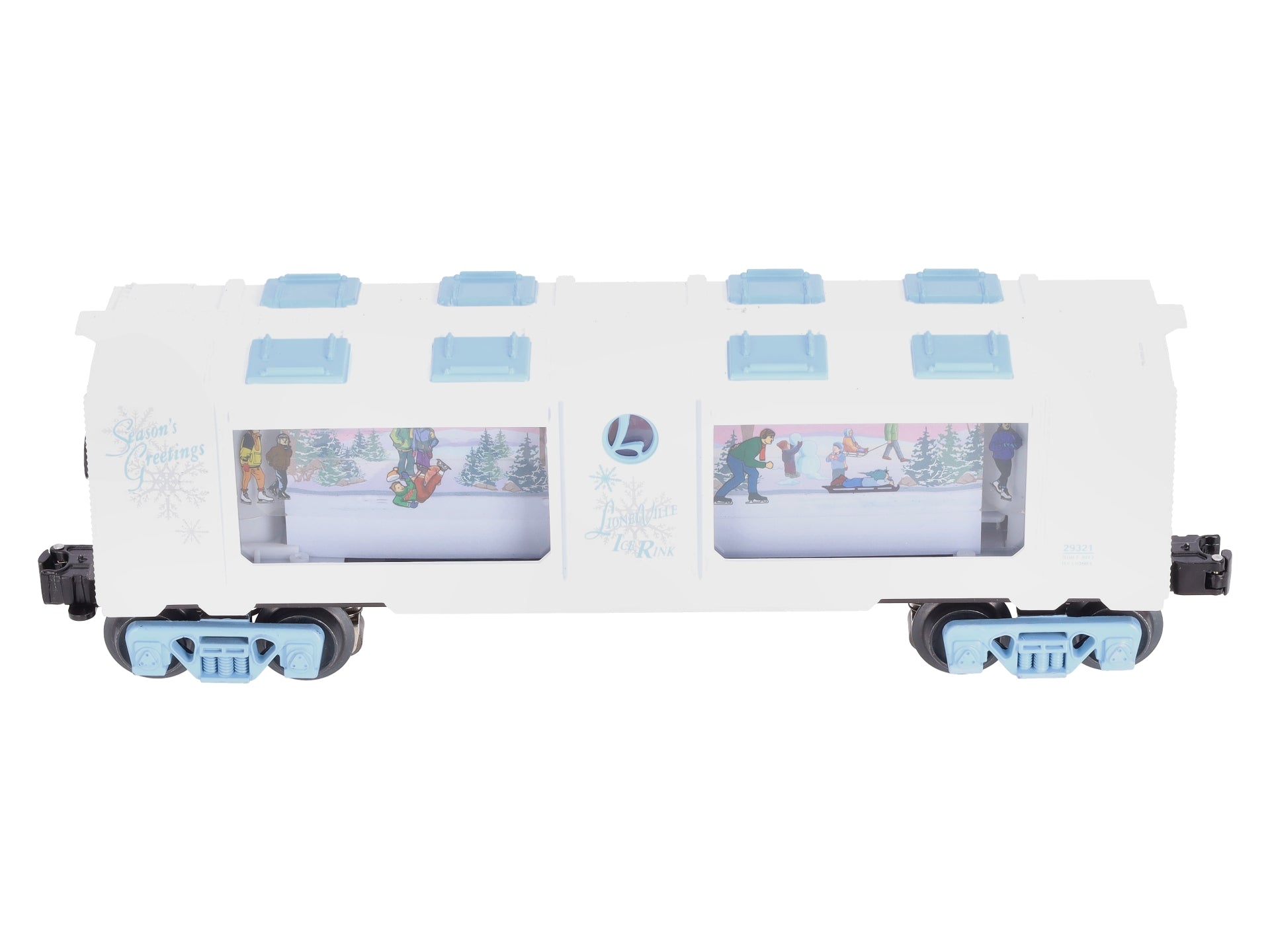 Lionel 6-29321 O Gauge Lionelville Ice Skating Aquarium Car LN/Box