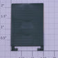 Lionel 29258-17 Reading Green & Yellow Single-Panel Boxcar Door with Guides