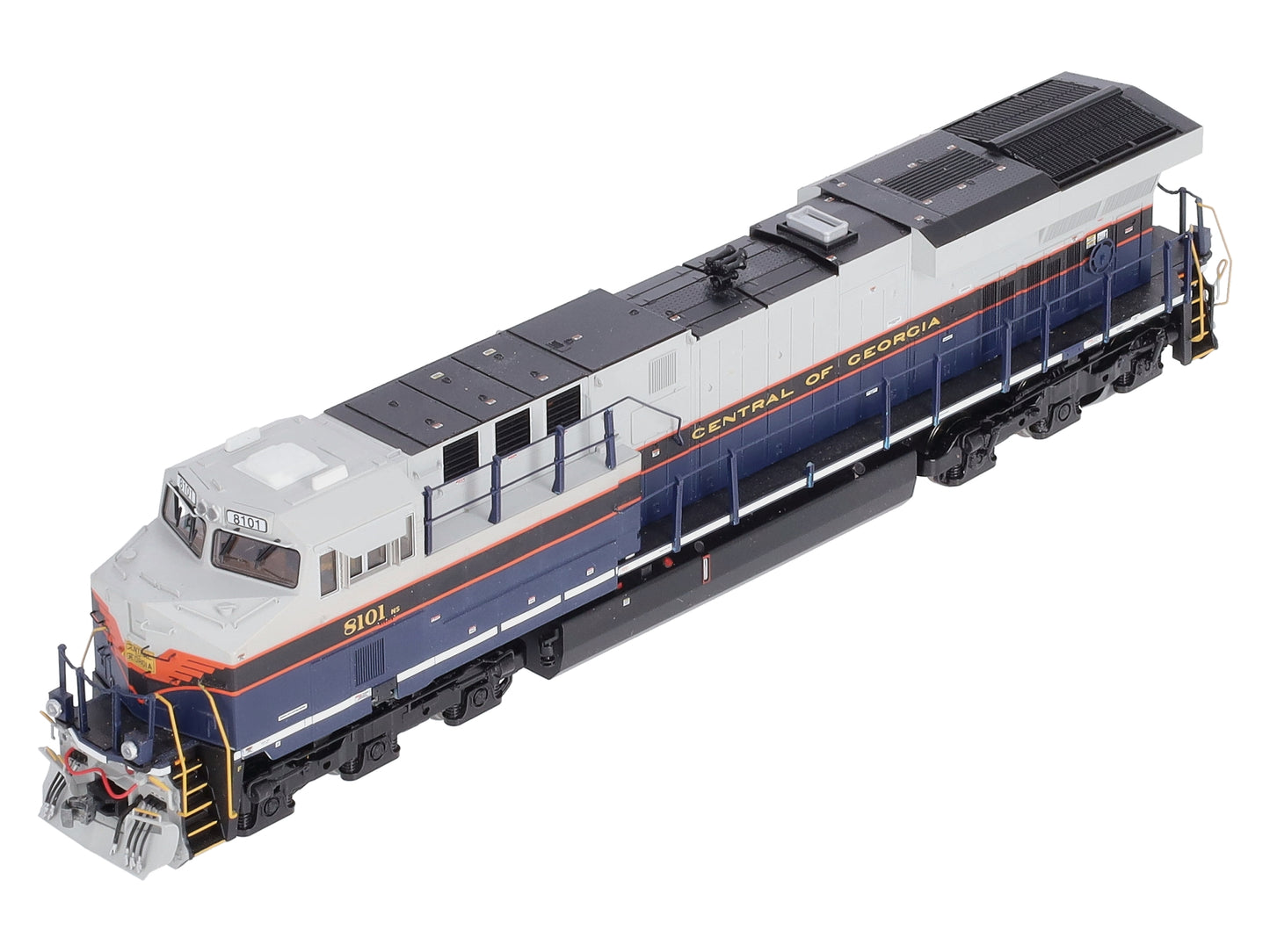 MTH 80-2337-0 HO Central of Georgia (NS Heritage) ES44AC Diesel Engine #8101