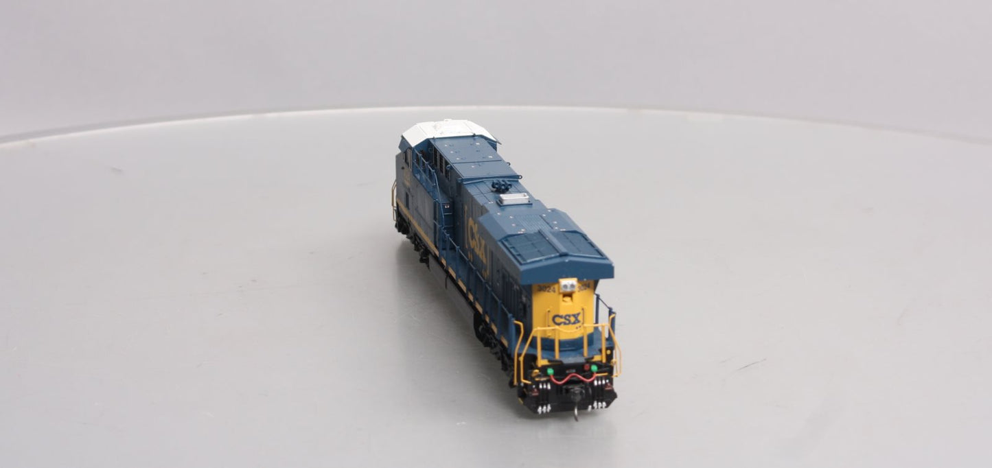MTH 80-2314-0 HO CSX ES44AC Diesel Locomotive #3024 w/ DCC