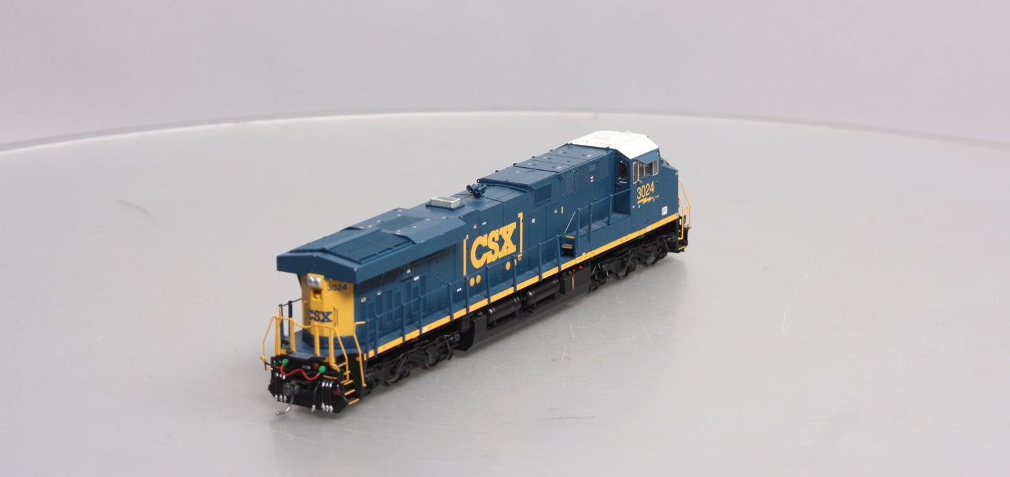 MTH 80-2314-0 HO CSX ES44AC Diesel Locomotive #3024 w/ DCC