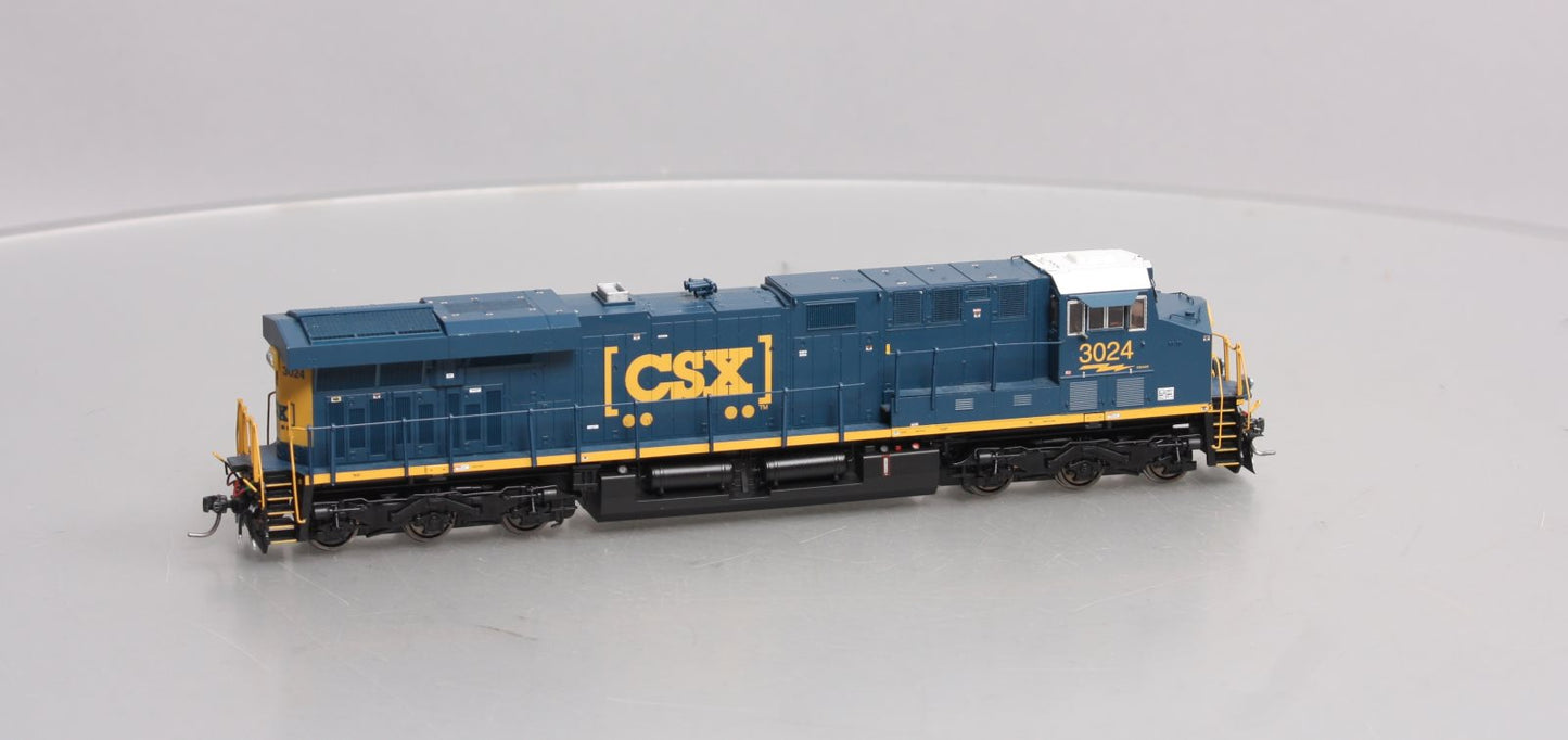 MTH 80-2314-0 HO CSX ES44AC Diesel Locomotive #3024 w/ DCC