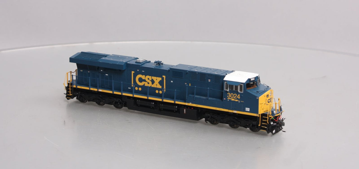 MTH 80-2314-0 HO CSX ES44AC Diesel Locomotive #3024 w/ DCC