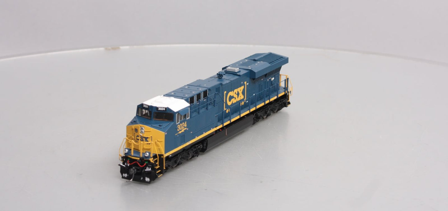 MTH 80-2314-0 HO CSX ES44AC Diesel Locomotive #3024 w/ DCC