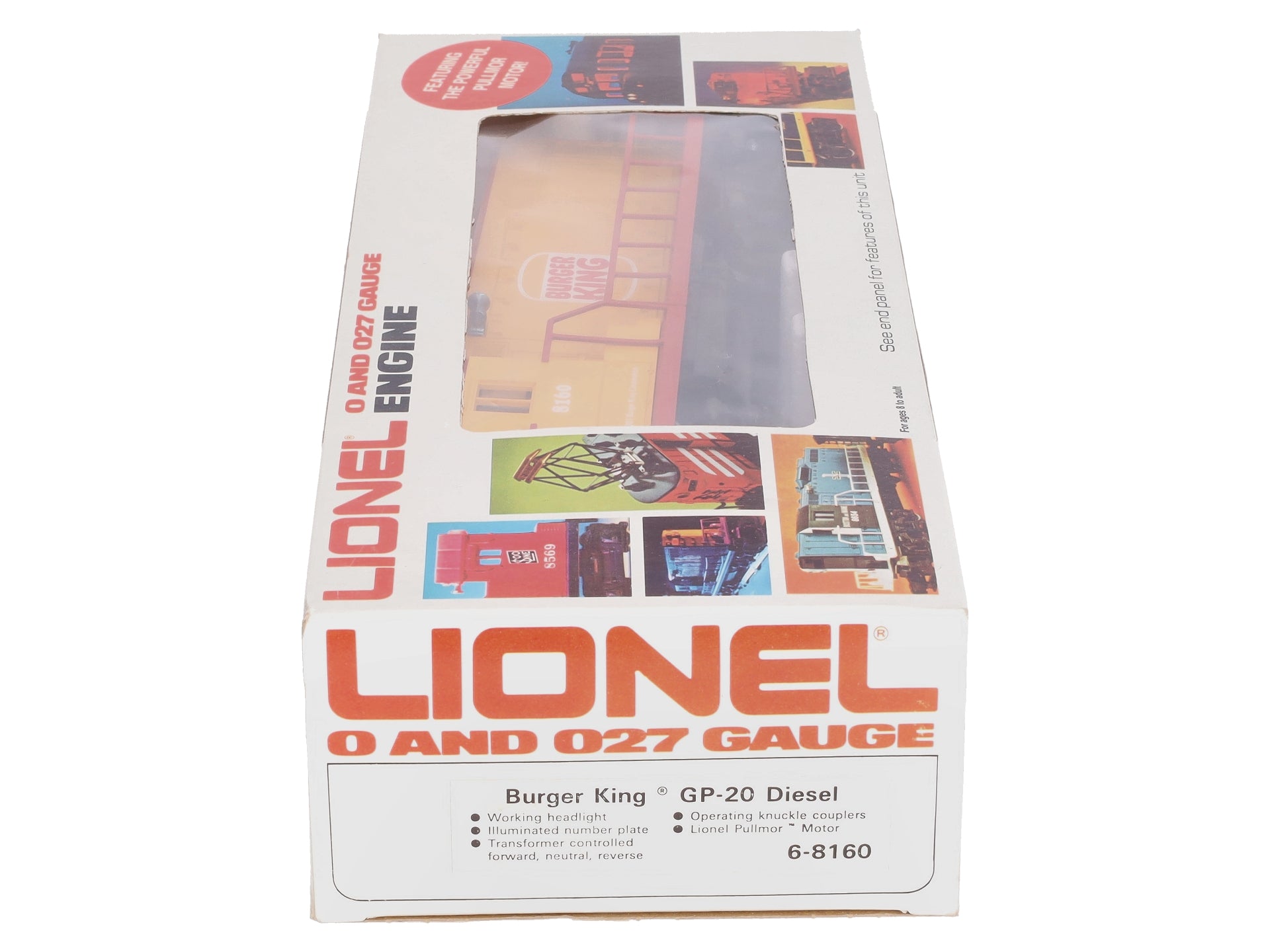 Lionel 6-8160 O Gauge Burger King GP-20 Diesel Locomotive LN/Box