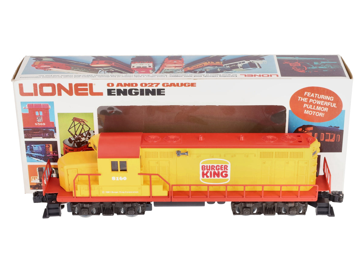 Lionel 6-8160 O Gauge Burger King GP-20 Diesel Locomotive #8160 NIB