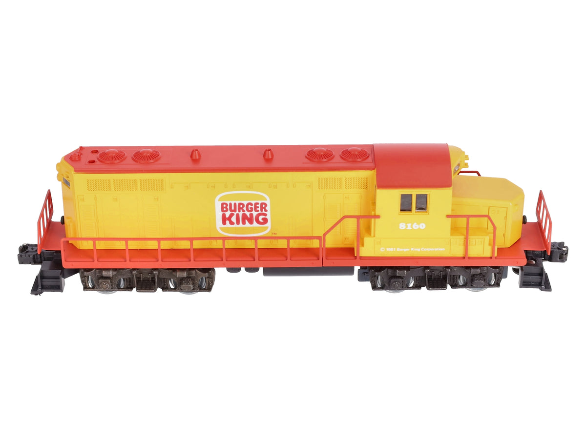 Lionel 6-8160 O Gauge Burger King GP-20 Diesel Locomotive #8160 NIB