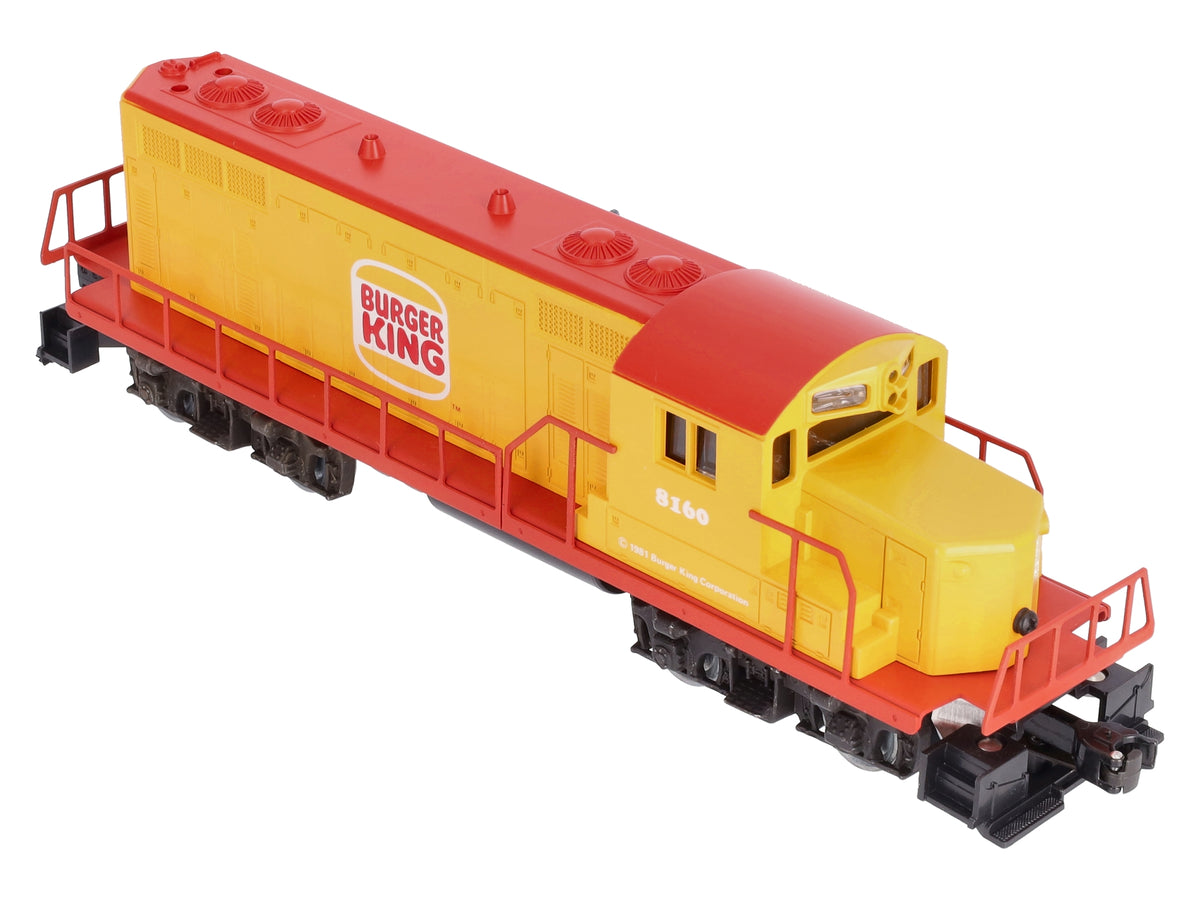 Lionel 6-8160 O Gauge Burger King GP-20 Diesel Locomotive #8160 NIB