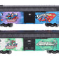Lionel 6-82684 O Superman/Green Lantern Boxcar 2-Pack
