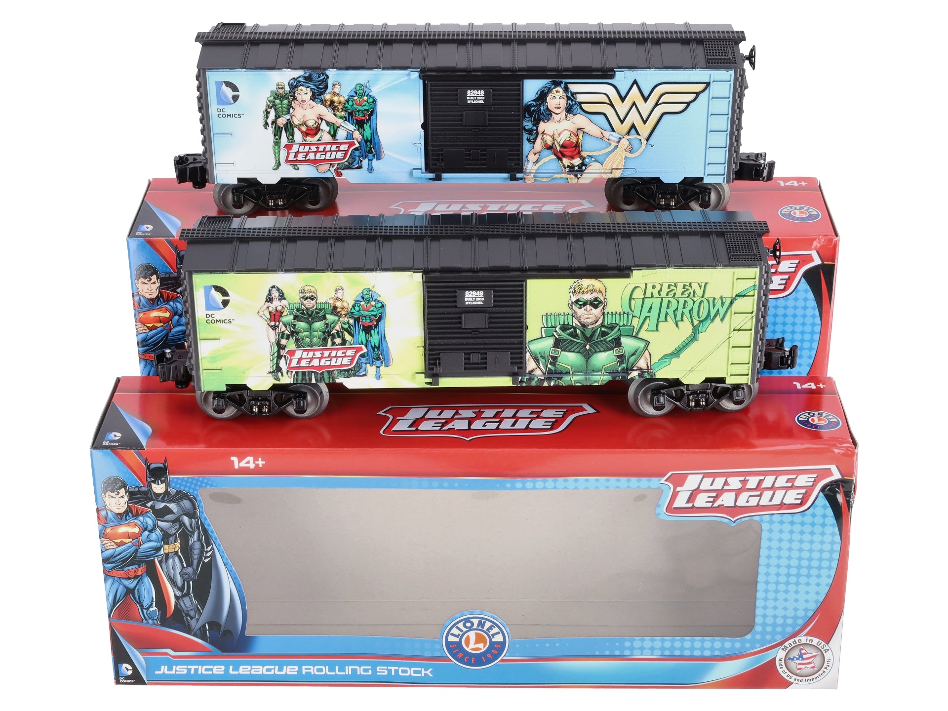 Lionel 82947 O Wonder Woman/Green Arrow 2-Pack