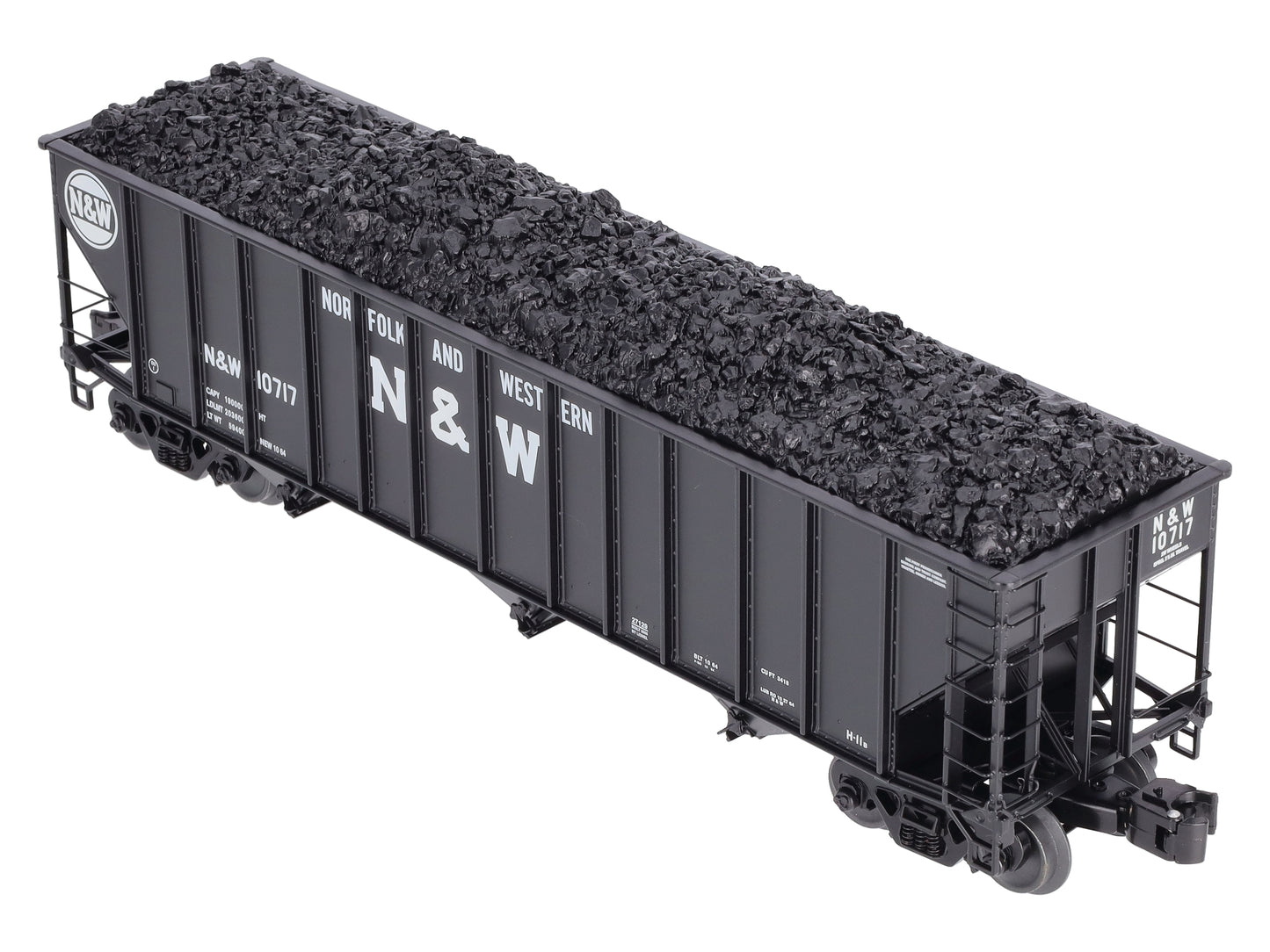 Lionel 6-271296 O Gauge Norfolk & Western 3-Bay Open Hopper #10717