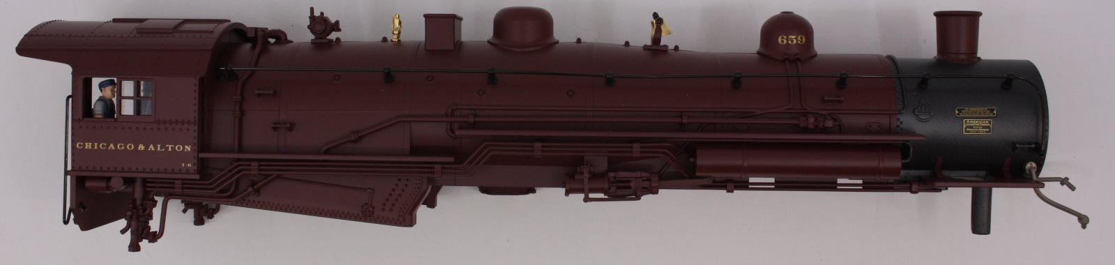 Lionel 38035-2 B&A Pacific Locomotive Shell without Smokebox