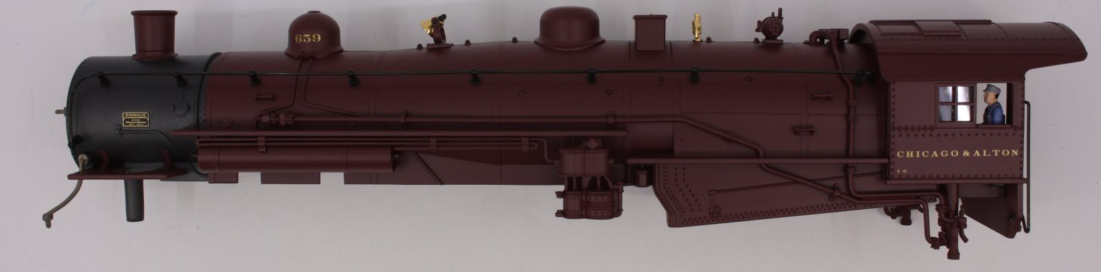 Lionel 38035-2 B&A Pacific Locomotive Shell without Smokebox