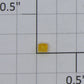 K-Line K4400-17-02 Observation Car Lantern Yellow Lens 1/8"-T 1/8"-OD