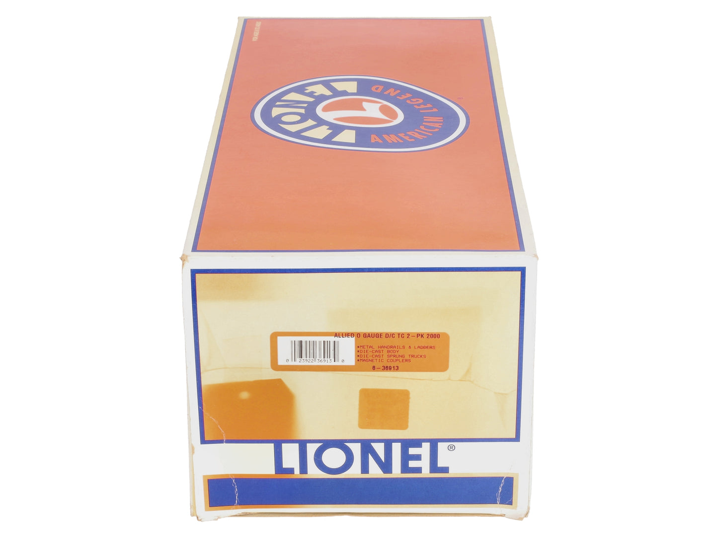 Lionel 6-36913 O Gauge Allied Chem Die-Cast Single Dome Tank 2-Car Set MT/Box