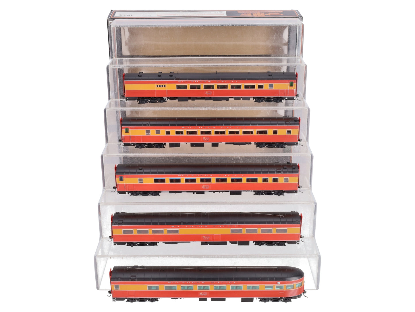 MTH 80-60035 HO Southern Pacific De-Skirted Passenger Car Set (Set of 5)