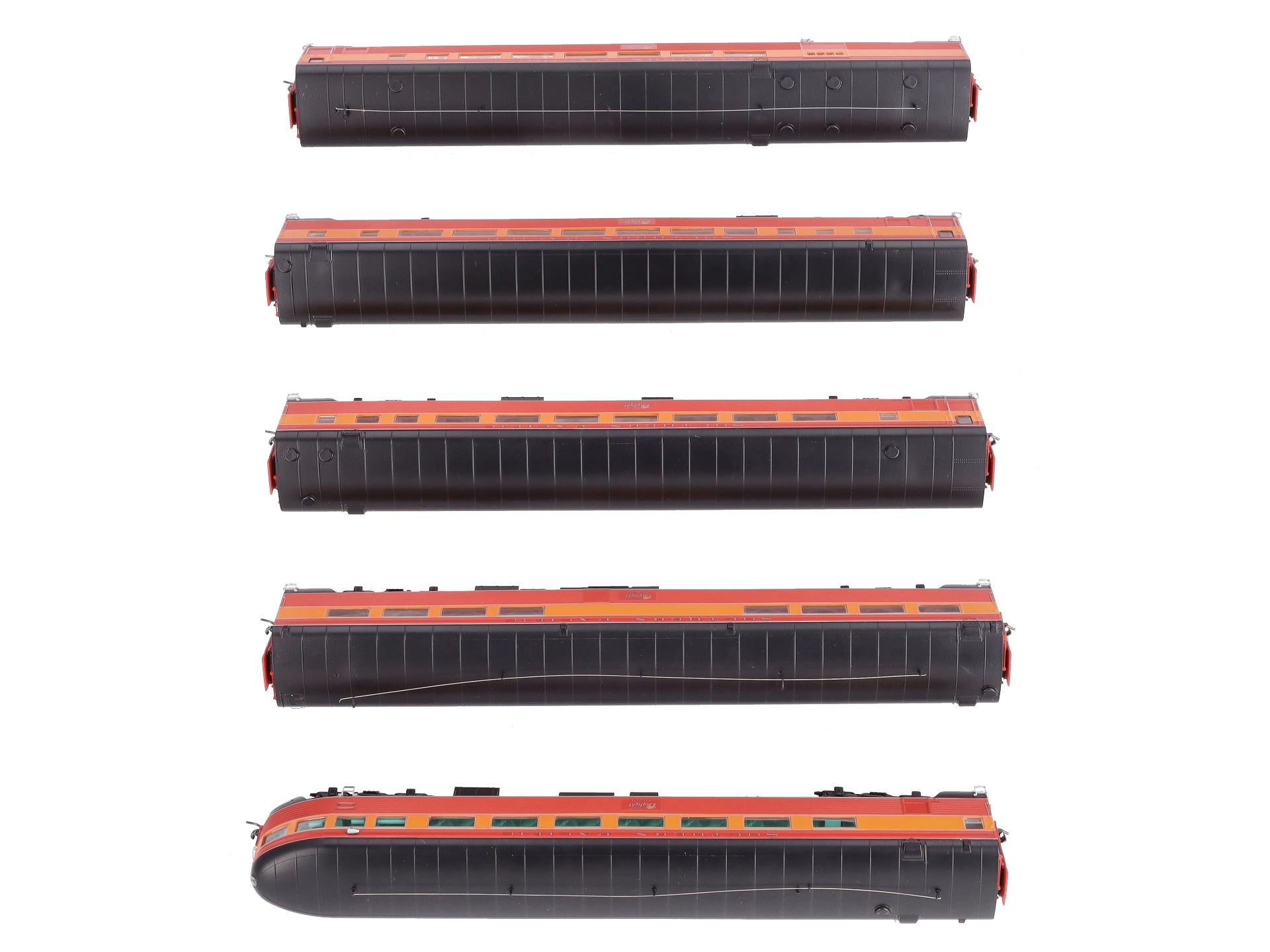 MTH 80-60035 HO Southern Pacific De-Skirted Passenger Car Set (Set of 5)