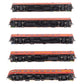 MTH 80-60035 HO Southern Pacific De-Skirted Passenger Car Set (Set of 5)