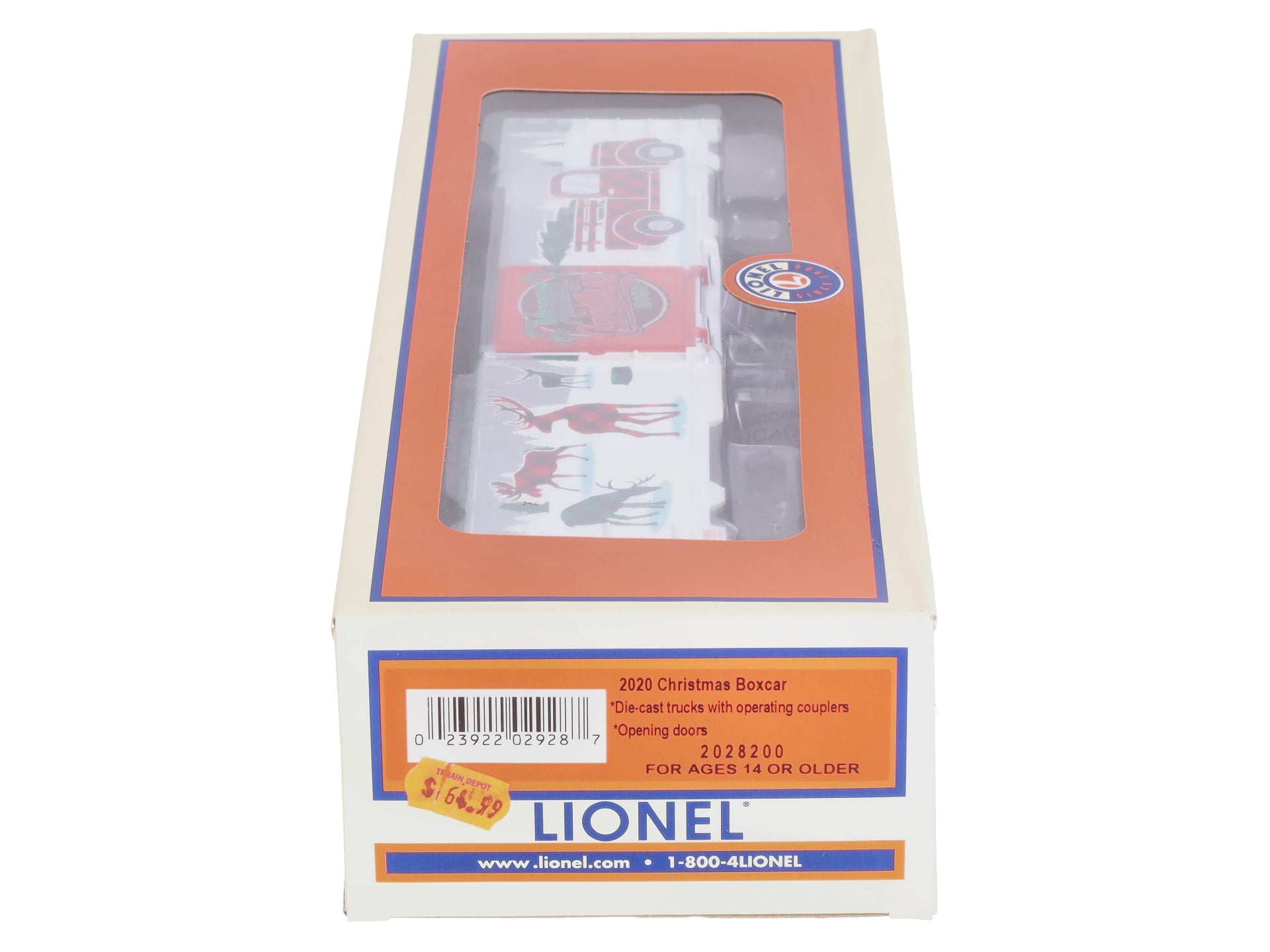 Lionel 2028200 O 2020 Christmas Boxcar LN/Box