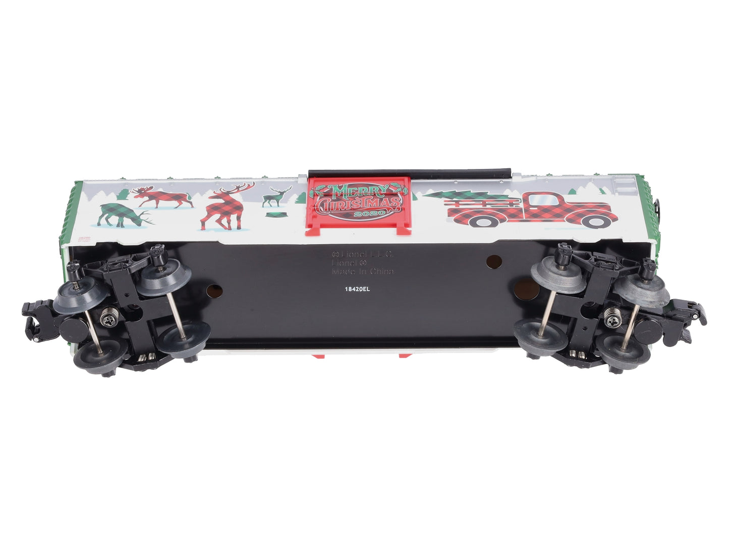 Lionel 2028200 O 2020 Christmas Boxcar LN/Box