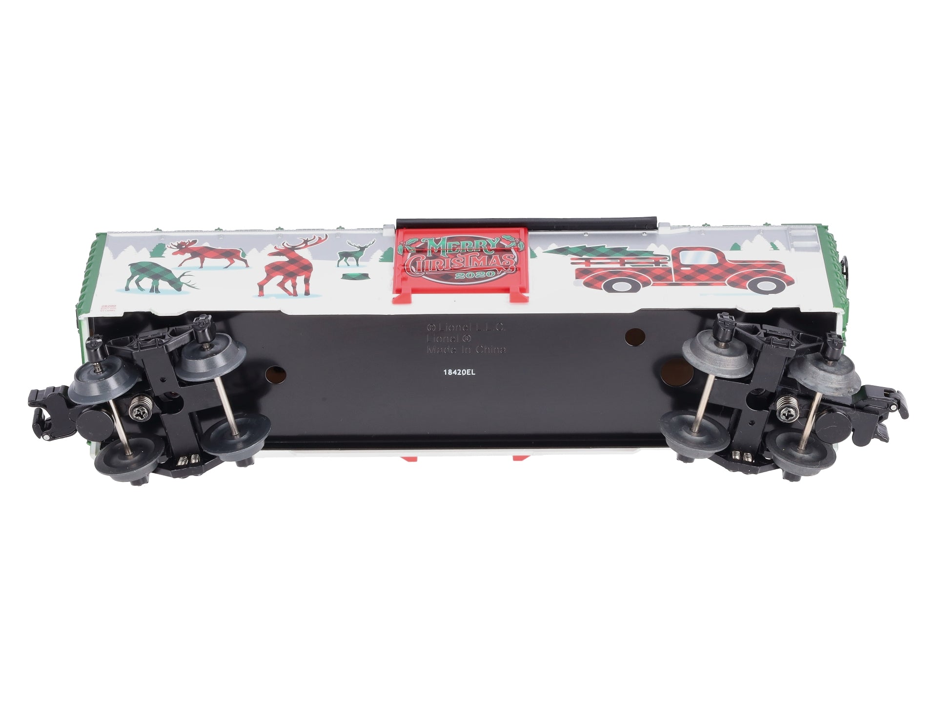 Lionel 2028200 O 2020 Christmas Boxcar LN/Box