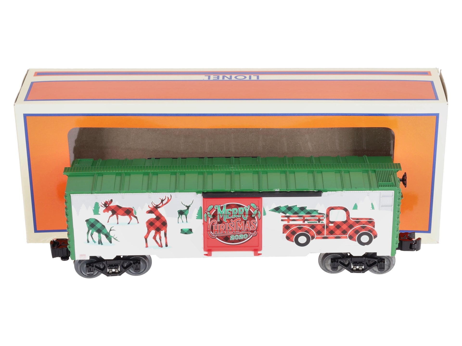 Lionel 2028200 O 2020 Christmas Boxcar LN/Box