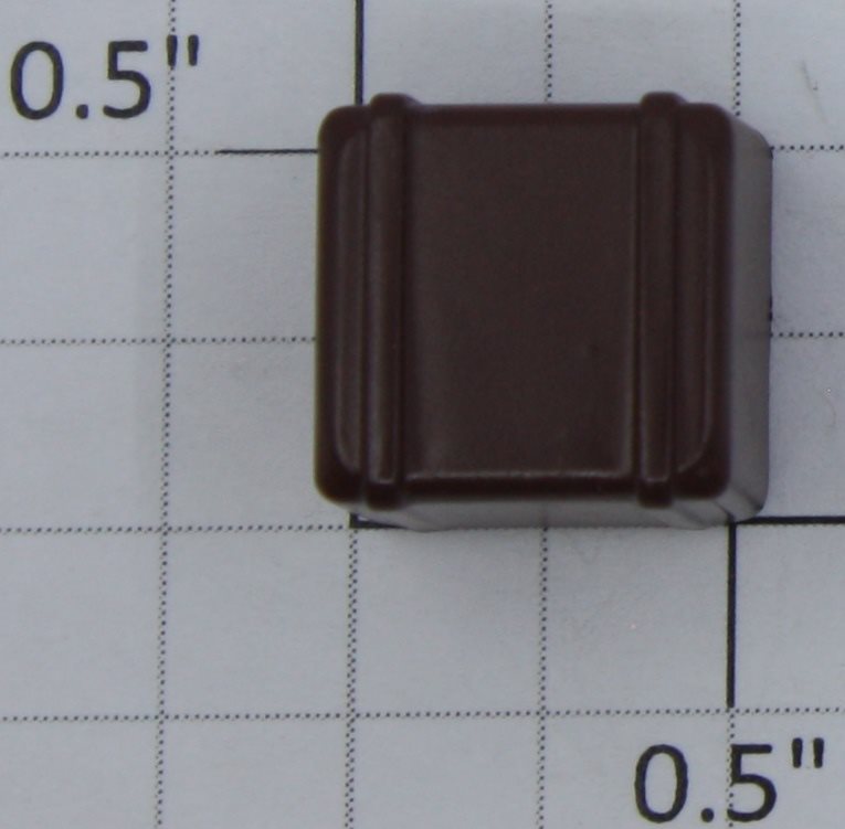 Lionel 3454-53 O Gauge Two Piece Brown Merchandise Cubes w/o Lettering w/ Straps