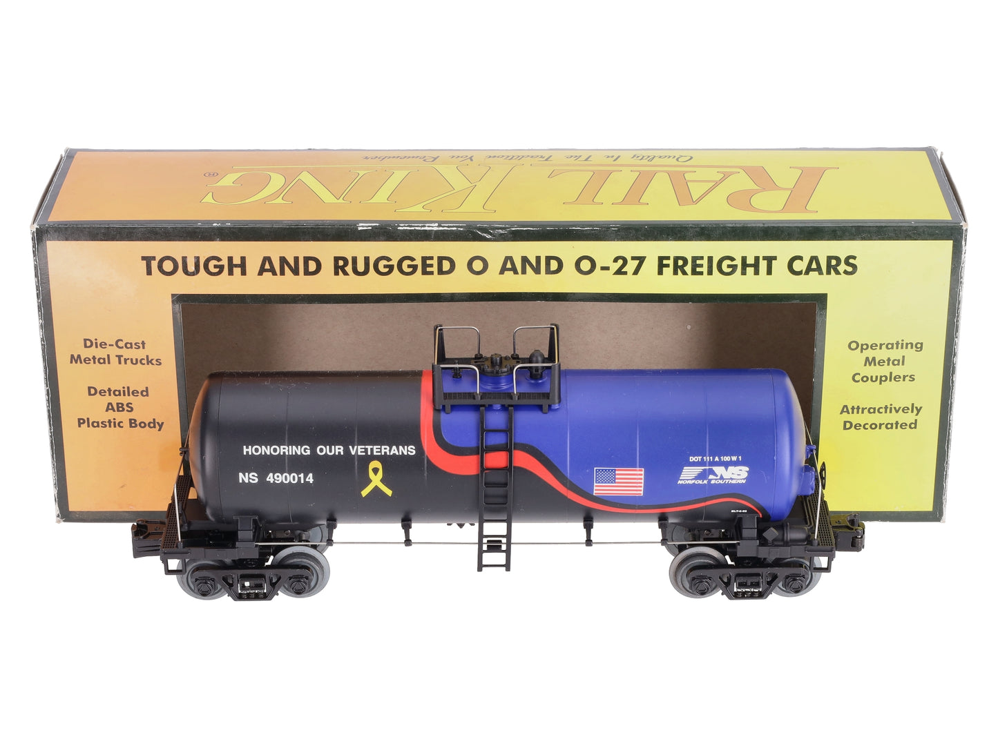 MTH 30-73517 O Norfolk Southern RailKing Modern Tank Car