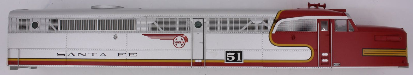Lionel 14572-7 #51 PA-1 Powered Santa Fe Alco Shell