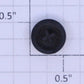 Lionel 18113-25 Black Plastic Fan Retainer