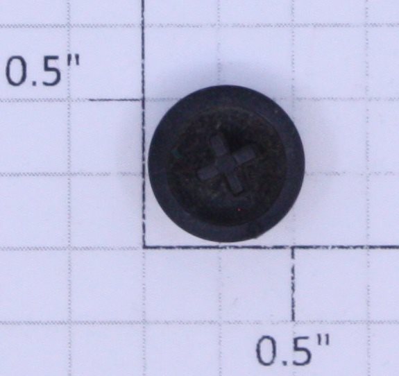 Lionel 18113-25 Black Plastic Fan Retainer