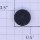 Lionel 18113-25 Black Plastic Fan Retainer
