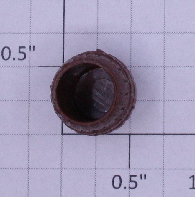 Acme 0715-1212 O Gauge Brown Plastic Pickle Barrel