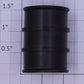 Acme 0711-0858 G Scale Black Plastic Oil Barrel Drum
