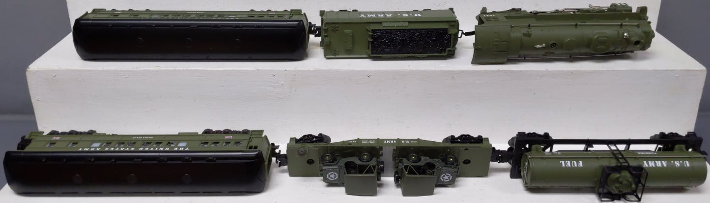 Lionel 6-21951 O Gauge World War II Troop Train Steam Train Set MT/Box